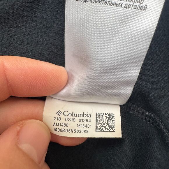 Columbia Fast Trek Fleece Soft Shell Jacket Men Large XL Full Zip Outdoor Hiking - Picture 5 of 11